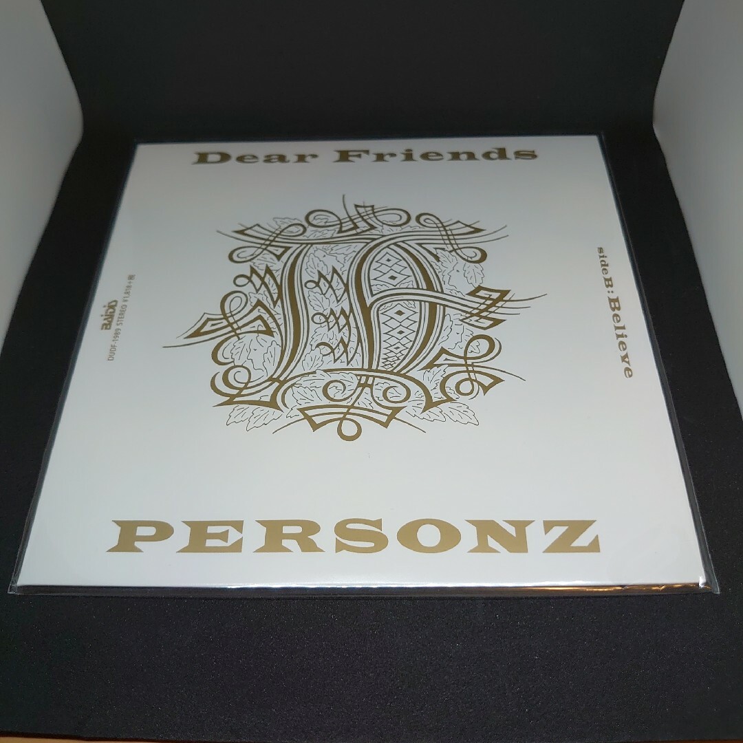 完全生産限定盤7インチレコード 　PERSONZ - DEAR FRIENDS