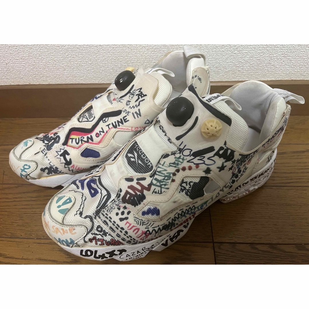 リーボック/ヴェトモン/ポンプフュリー/落書き/BS7031/25.5cm/レア