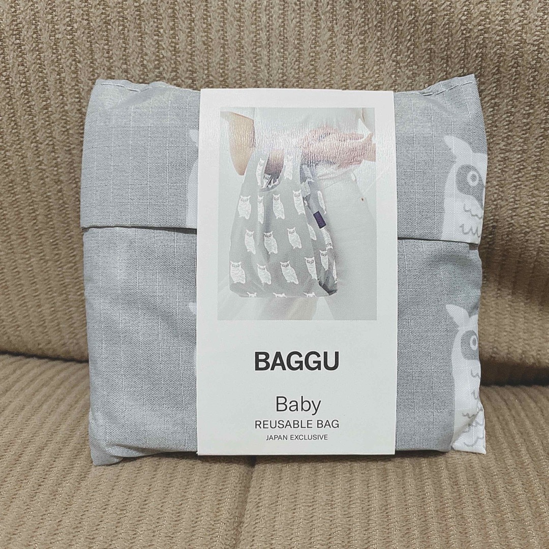 BAGGU(バグゥ)のBAGGU エコバッグ　フクロウ レディースのバッグ(エコバッグ)の商品写真