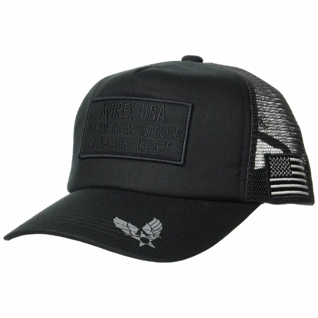 アヴィレックス キャップ AX MILITARY PATCH MESH CAP