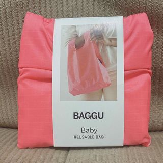 バグゥ(BAGGU)のBAGGU エコバッグ　ウォーターメロンピンク(エコバッグ)