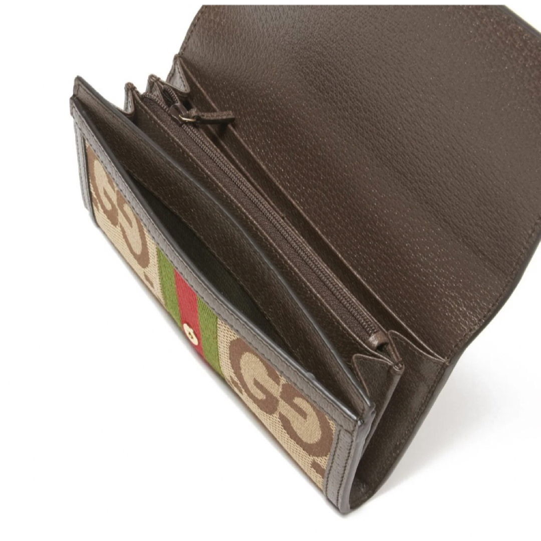 GUCCI オフィディア ジャンボGG コンチネンタルウォレットの通販 by