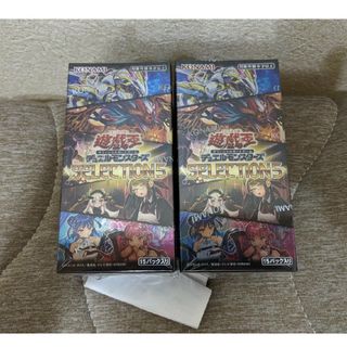 コナミ(KONAMI)の新品未開封 シュリンク&レシート付き 遊戯王 セレクション5 2BOX(Box/デッキ/パック)