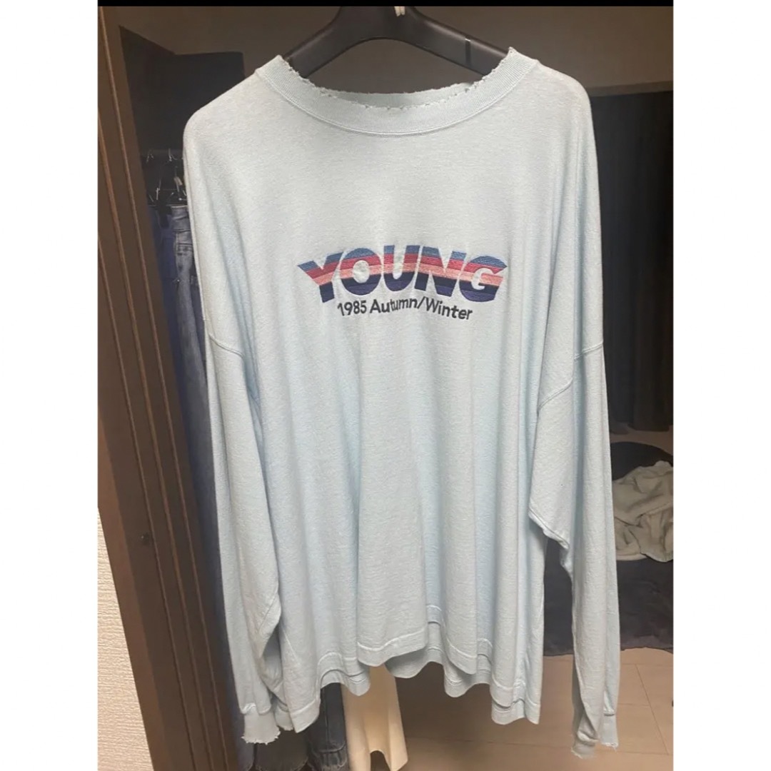 DAIRIKU Brat pack YOUNG Embroidery Tee - Tシャツ/カットソー(七分/長袖)