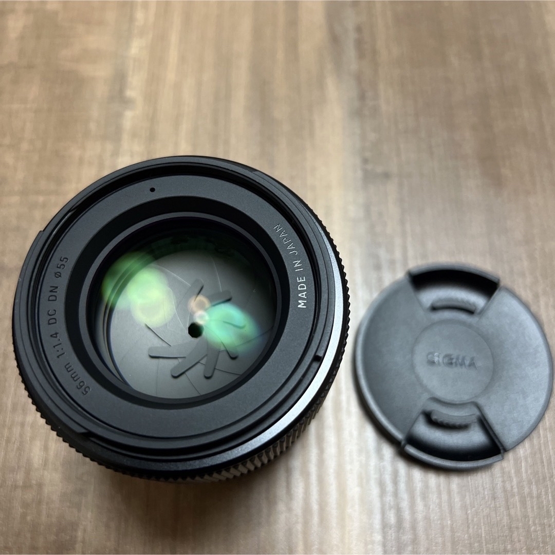 SIGMA 56mm F1.4 DC DN ライカLマウント おまけ付き 極美品