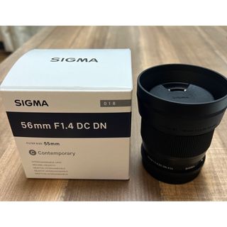 SIGMA 56mm F1.4 DC DN ライカLマウント おまけ付き 極美品