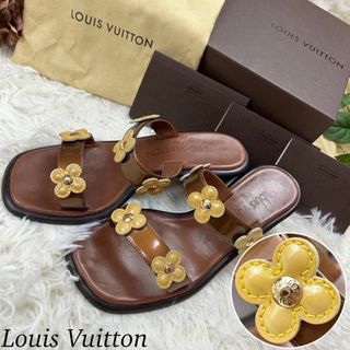 LOUIS VUITTON - ルイヴィトン サンダル 22センチ レディース 婦人