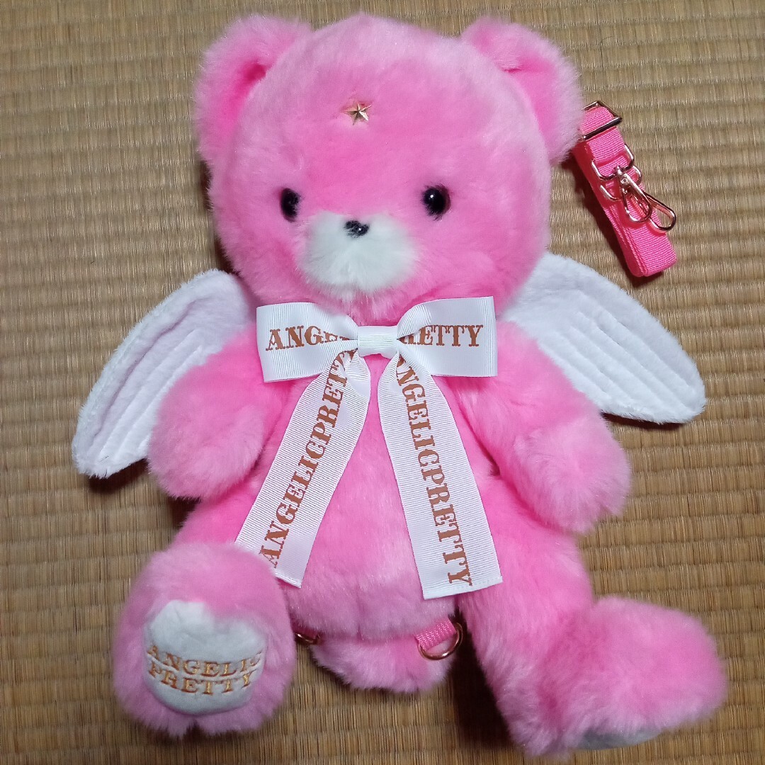 Angelic Pretty♡Milkyベアーぬいぐるみリュック♡濃ピンク