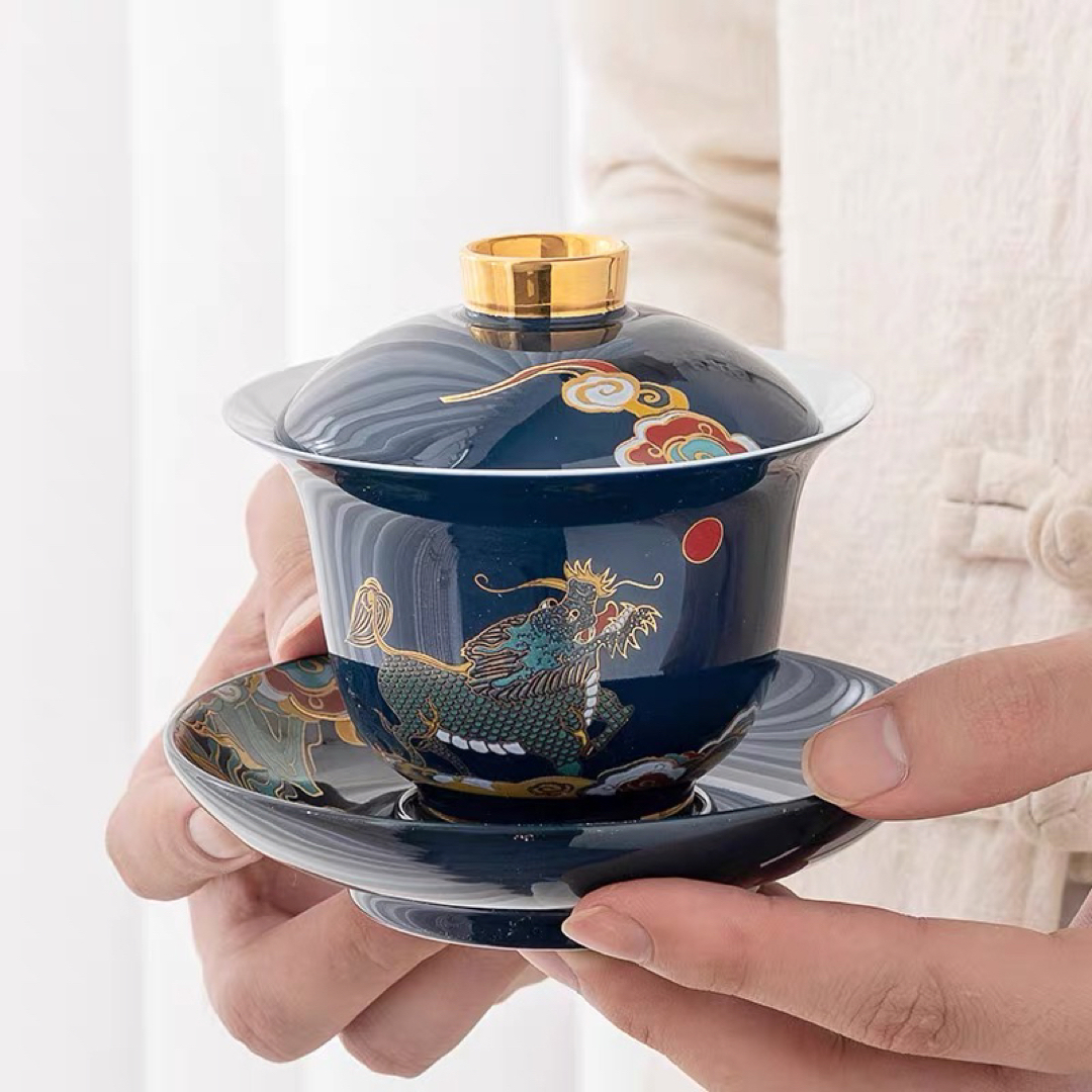 高級 蓋碗 茶杯セット おしゃれ 耐熱陶器製の中国茶器 1客の通販 高級 蓋碗 茶杯セット おしゃれ 耐熱陶器製の中国茶器 1客の通販