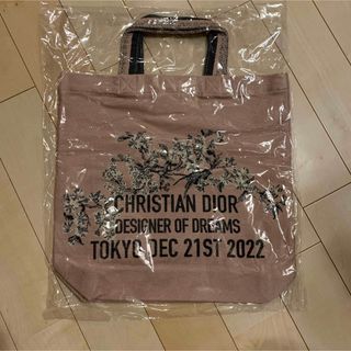 クリスチャンディオール(Christian Dior)の⭐︎新品　クリスチャン・ディオール 夢のクチュリエ展 トートバッグ ピンク(トートバッグ)