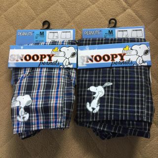 スヌーピー(SNOOPY)のスヌーピー柄 トランクス２枚組(トランクス)