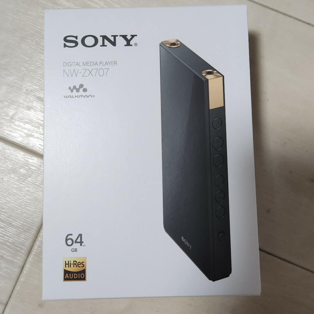 WALKMAN(ウォークマン)のSONY Walkman NW-ZX707 スマホ/家電/カメラのオーディオ機器(ポータブルプレーヤー)の商品写真