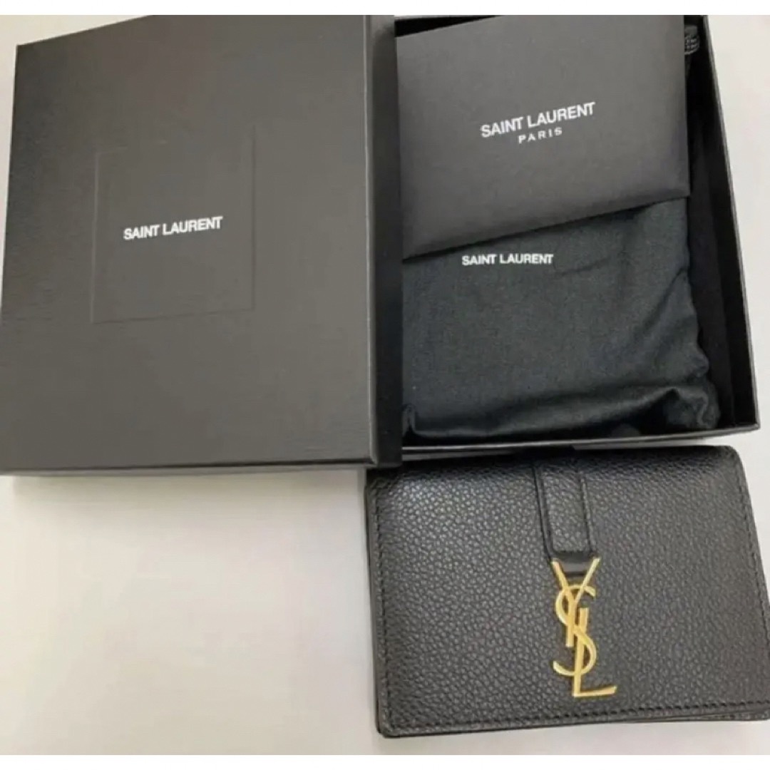 Saint Laurent - YSLライン ビジネスカードケース 黒の通販 by だい's