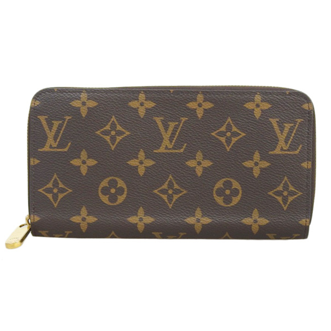 LOUIS VUITTON ルイヴィトン モノグラム ジッピーウォレット ラウンドファスナー 長財布 M42616 ブラウン gy