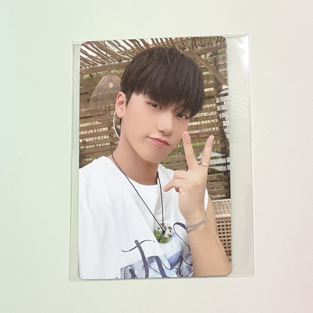 ATEEZ サン 2023 SUMMER PHOTOBOOK 特典 トレカ - K-POP/アジア