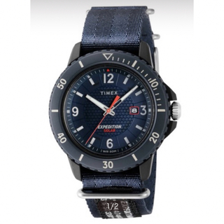 【稼動品】腕時計 TIMEX ガラティン・ソーラー 腕時計 ユニセックス