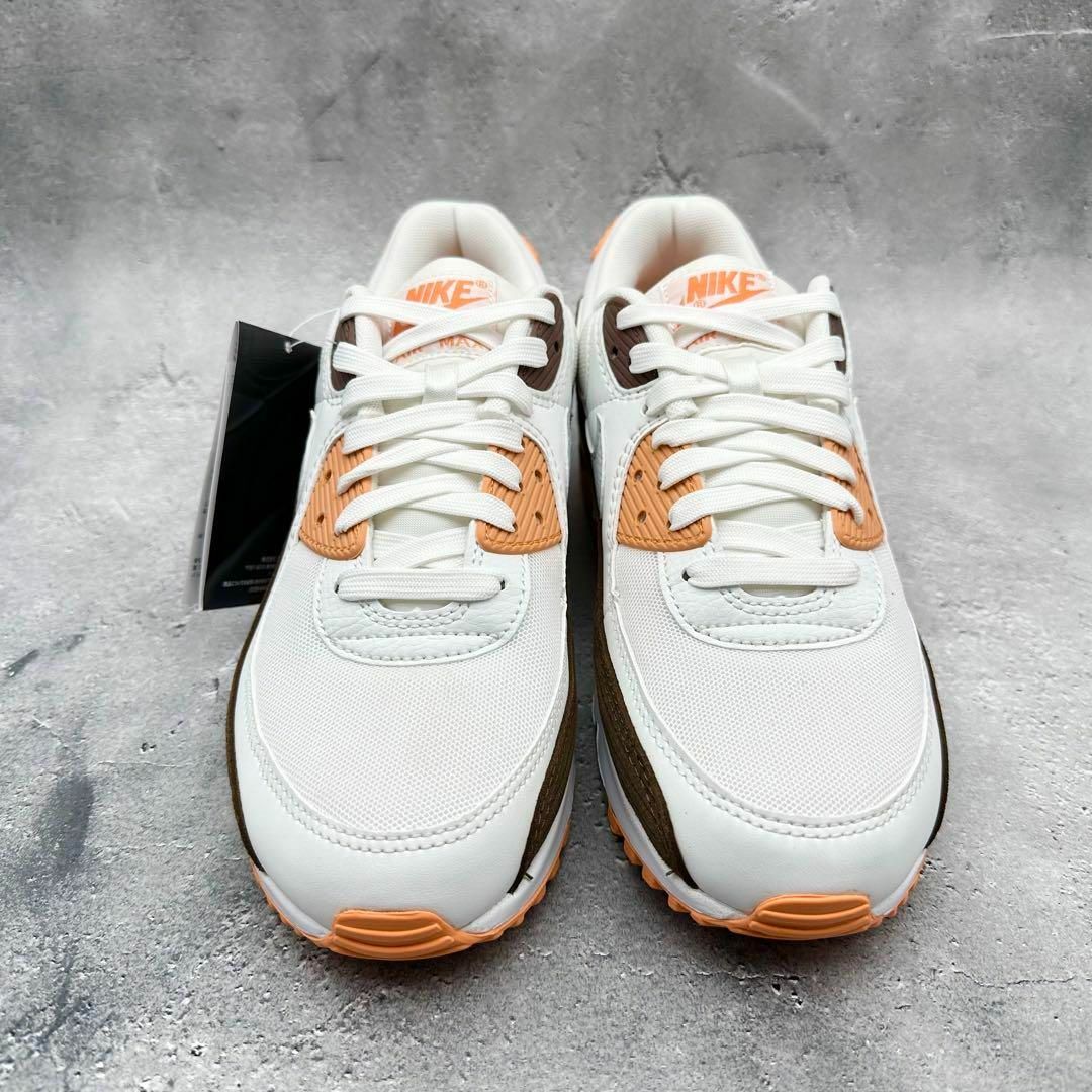 未使用】NIKE エアマックス90 WMNS ホワイト コーデュロイ スエード