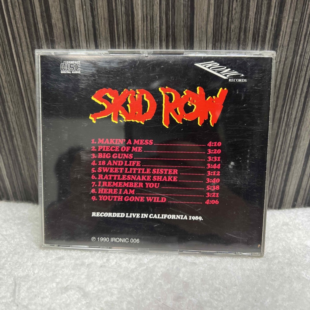 SKID ROW - IN YOUR FACE • IRONIC 006 エンタメ/ホビーのCD(ポップス/ロック(洋楽))の商品写真