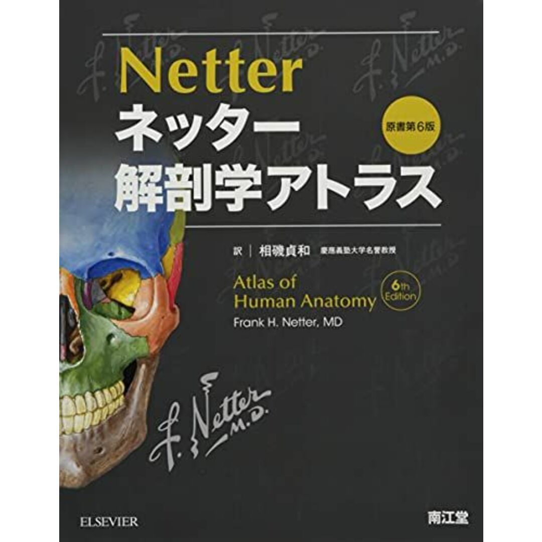ネッター解剖学アトラス原書第6版 [大型本] F.H.Netter; 相磯貞和