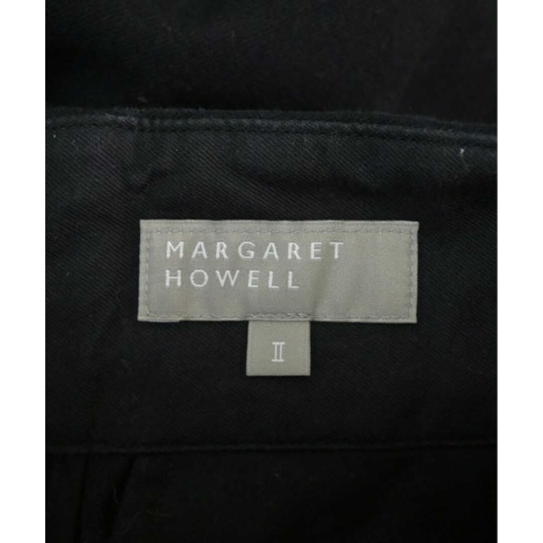 MARGARET HOWELL パンツ（その他） 2(M位) 黒普通裏地