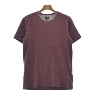 アルマーニジーンズ(ARMANI JEANS)のARMANI JEANS Tシャツ・カットソー M 赤系x白(ミックス) 【古着】【中古】(Tシャツ/カットソー(半袖/袖なし))