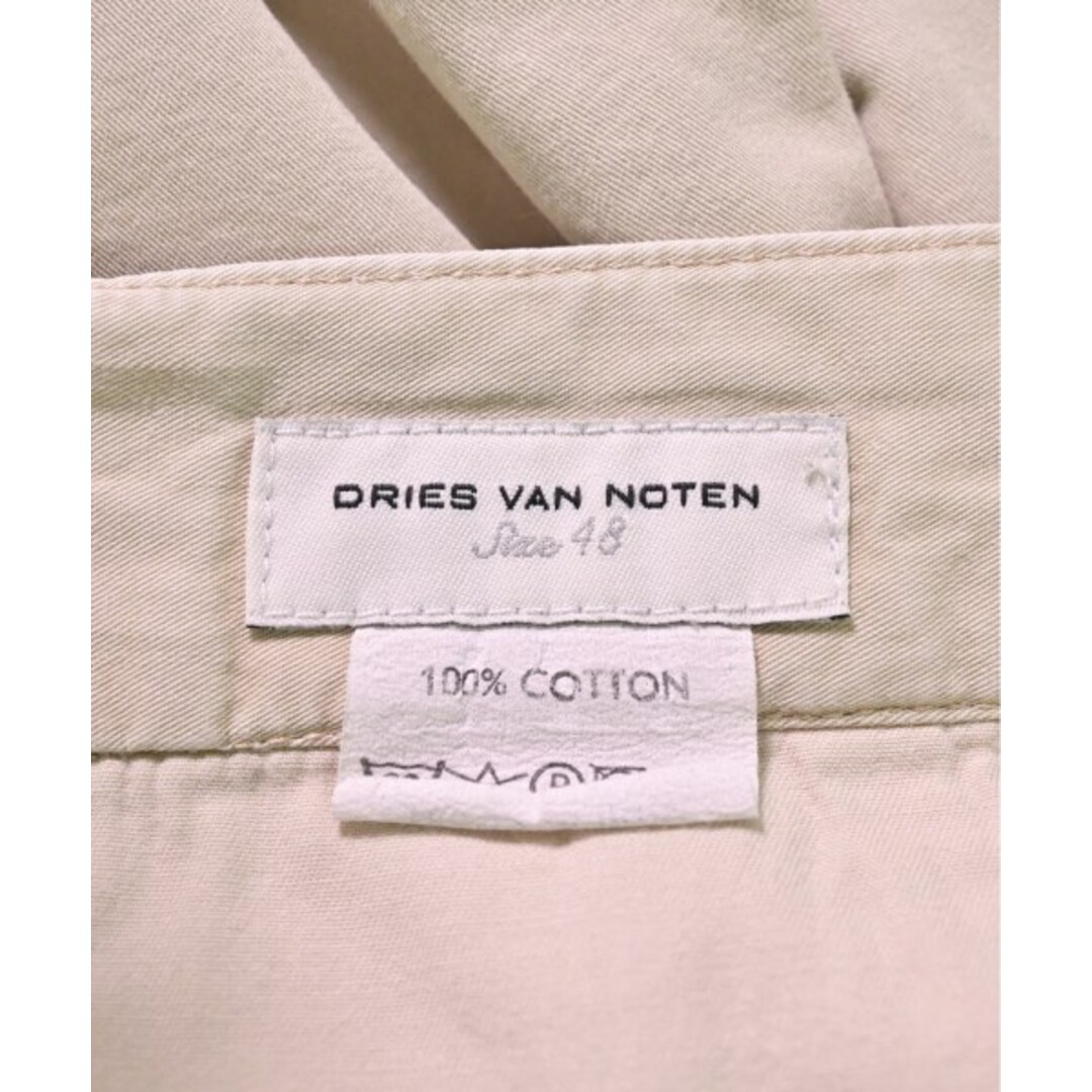 DRIES VAN NOTEN(ドリスヴァンノッテン)のDRIES VAN NOTEN チノパン 48(L位) ベージュ 【古着】【中古】 メンズのパンツ(チノパン)の商品写真