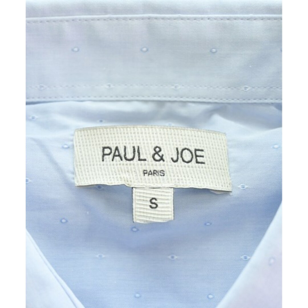 PAUL & JOE(ポールアンドジョー)のPAUL&JOE ポールアンドジョー カジュアルシャツ S 水色 【古着】【中古】 メンズのトップス(シャツ)の商品写真