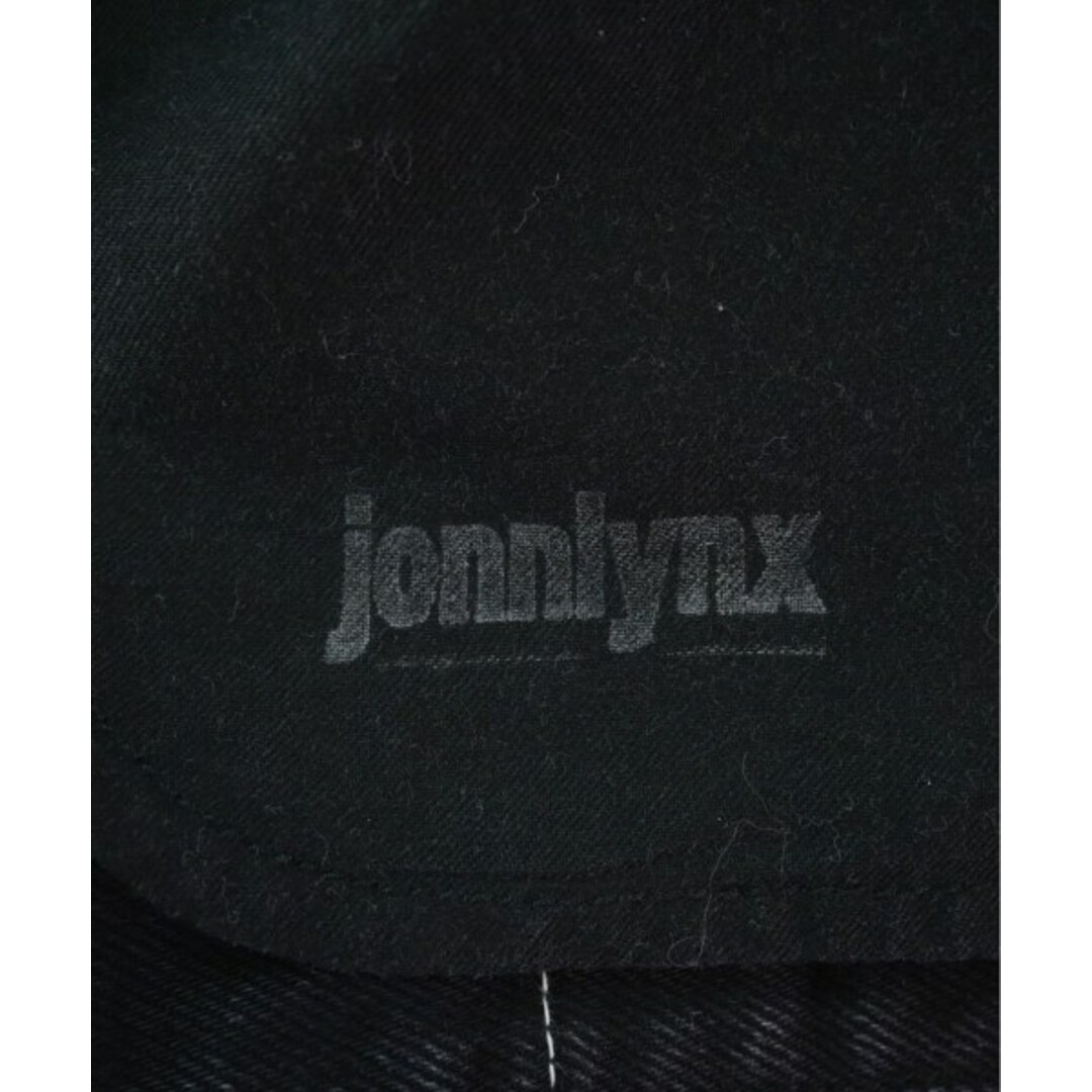 jonnlynx(ジョンリンクス)のjonnlynx ジョンリンクス デニムパンツ 27(M位) 黒(デニム) 【古着】【中古】 レディースのパンツ(デニム/ジーンズ)の商品写真