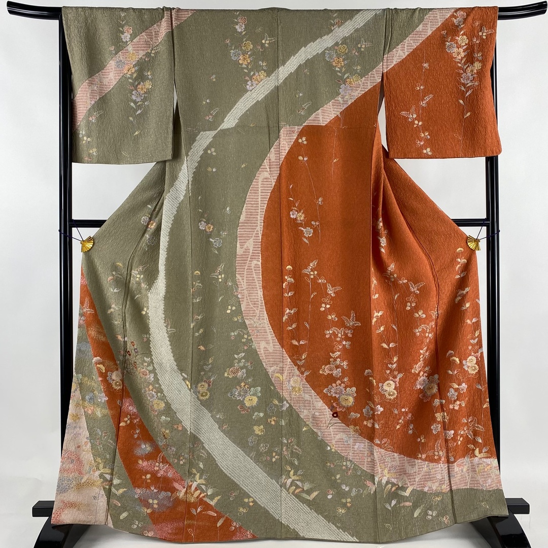 訪問着 身丈162cm 裄丈67cm 正絹 美品 秀品