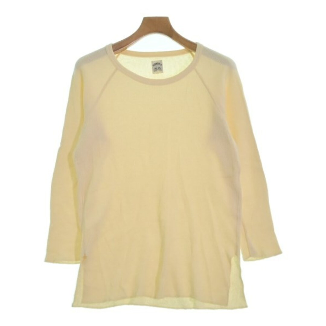 SUNSEA サンシー Tシャツ・カットソー -(XS位) クリーム系