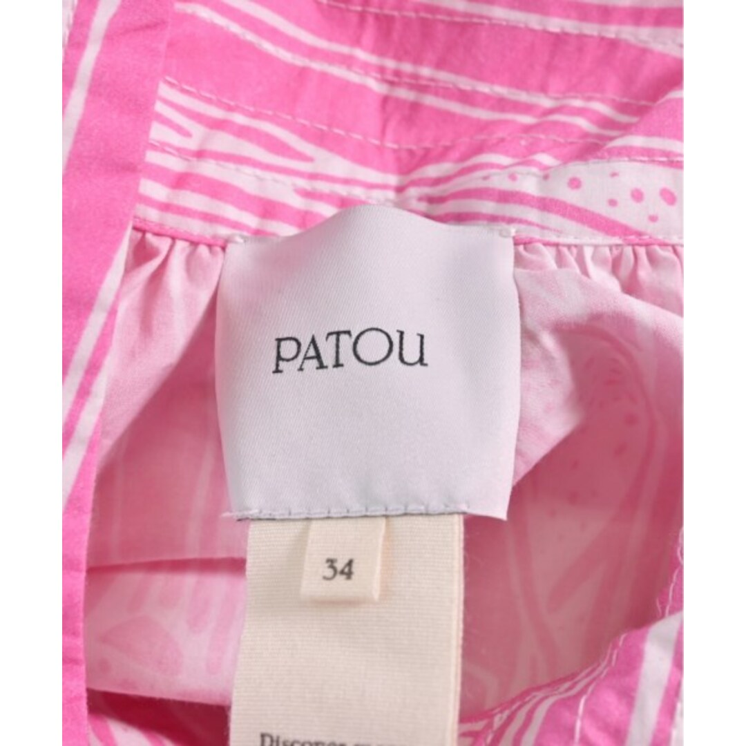 新品未使用　PATOU パトゥ　シャツ　ワンピース　34