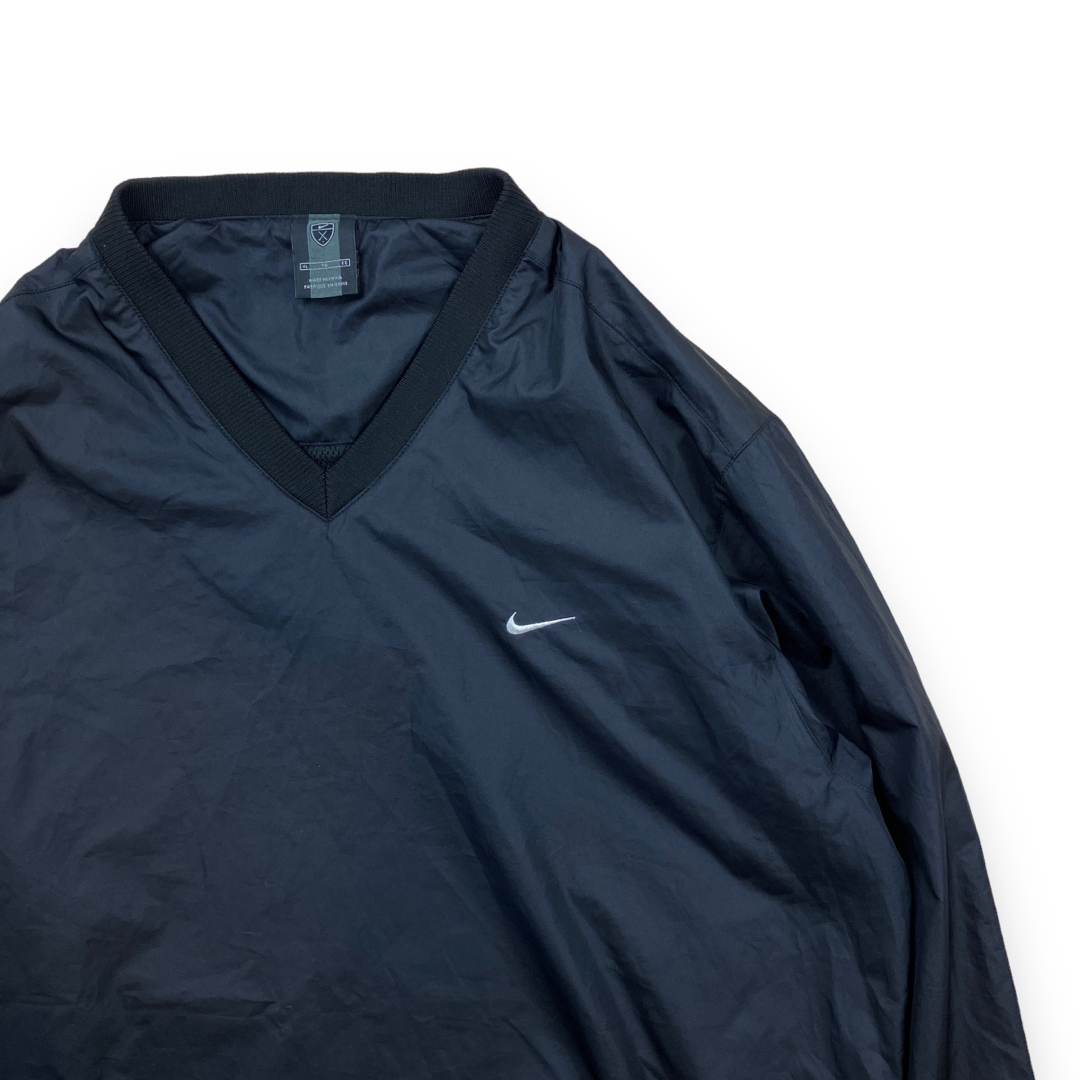 00s  NIKE GOLF テック ナイロンジャケット L ドローコード