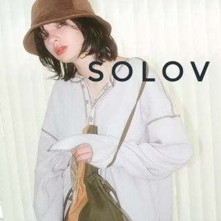 solov 20aw back slit thermal Tops サーマル