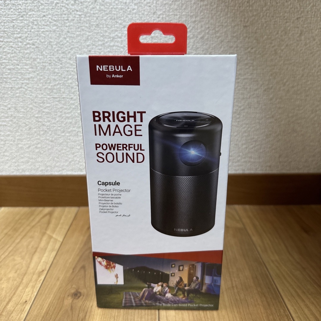 新品未使用　NEBULA CAPSULE プロジェクター D4111512