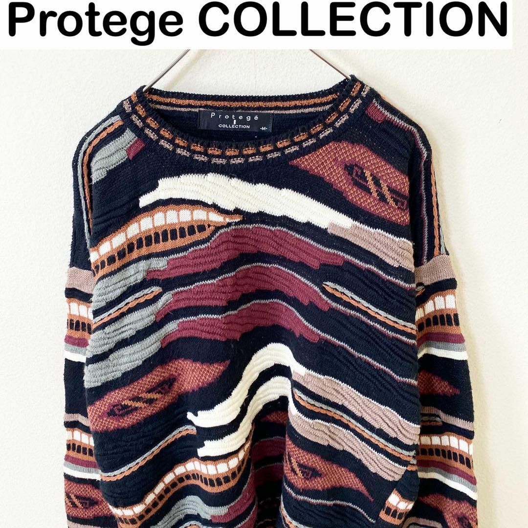 USA製 Protege COLLECTION 3Dニット ヴィンテージ - ニット/セーター