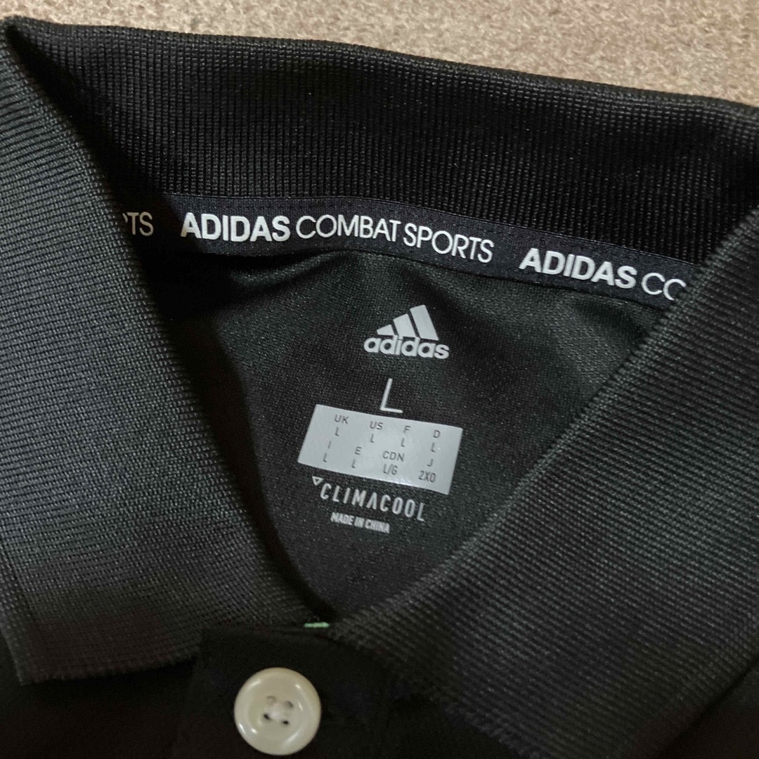 adidas(アディダス)のadidas  ポロシャツ　Lサイズ メンズのトップス(ポロシャツ)の商品写真