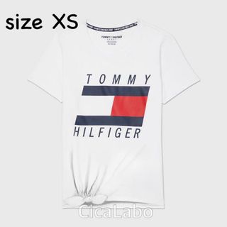 トミーヒルフィガー(TOMMY HILFIGER)の【新品】トミー スポーツ Tシャツ ホワイト XS(Tシャツ(半袖/袖なし))