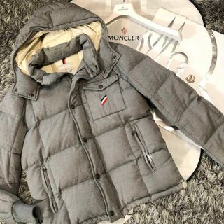 モンクレール(MONCLER)のモンクレール CEZANNE メンズ グレー サイズ4(ダウンジャケット)