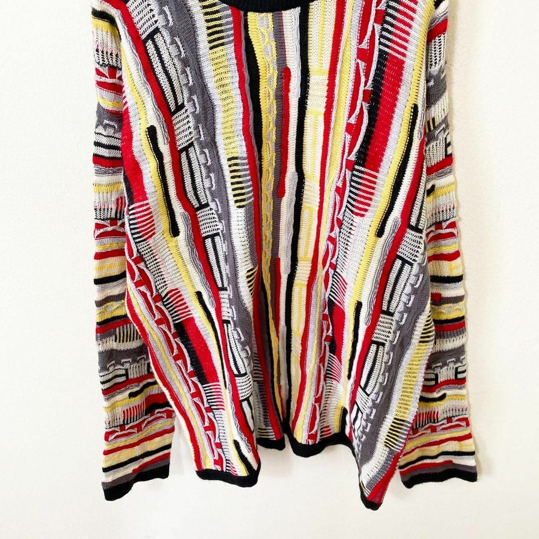 オーストラリア製 90s COOGI 3Dニット セーター 古着 ヴィンテージ