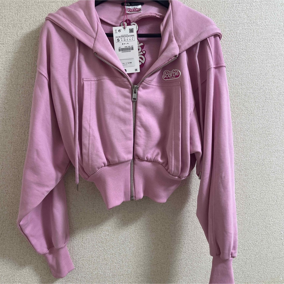 ZARA Barbie バービー トレーナーパーカー size L