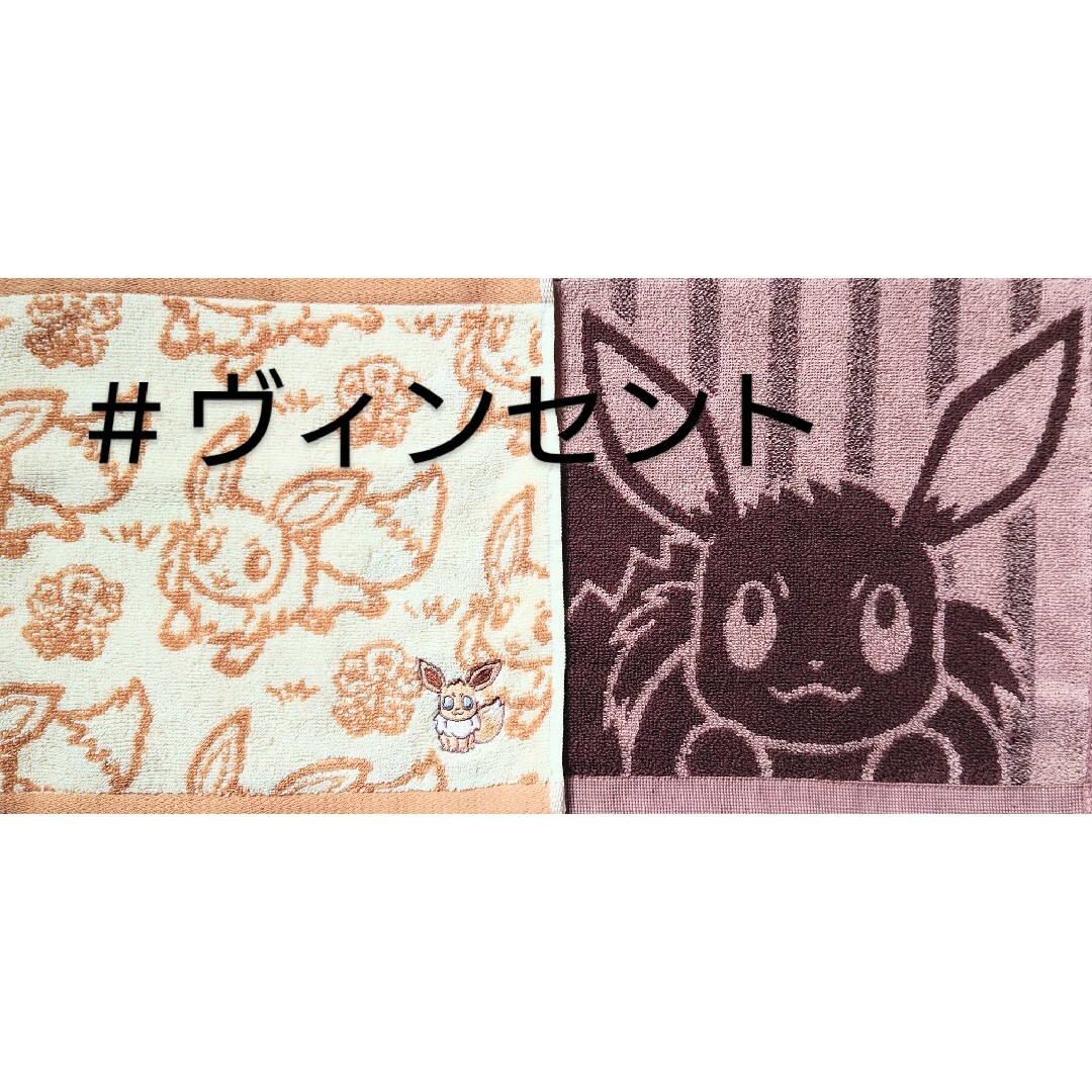 ポケモン(ポケモン)のポケモン 未使用 イーブイコレクション ハンドタオル 2点 エンタメ/ホビーのアニメグッズ(その他)の商品写真
