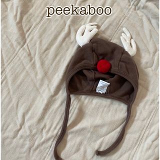 ピーカブー(PEEK-A-BOO)のpeekaboo トナカイボンネット(帽子)