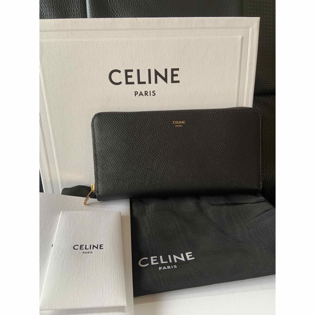 入荷中 CELINE~セリーヌ 長財布-黑 yatesrealty.com