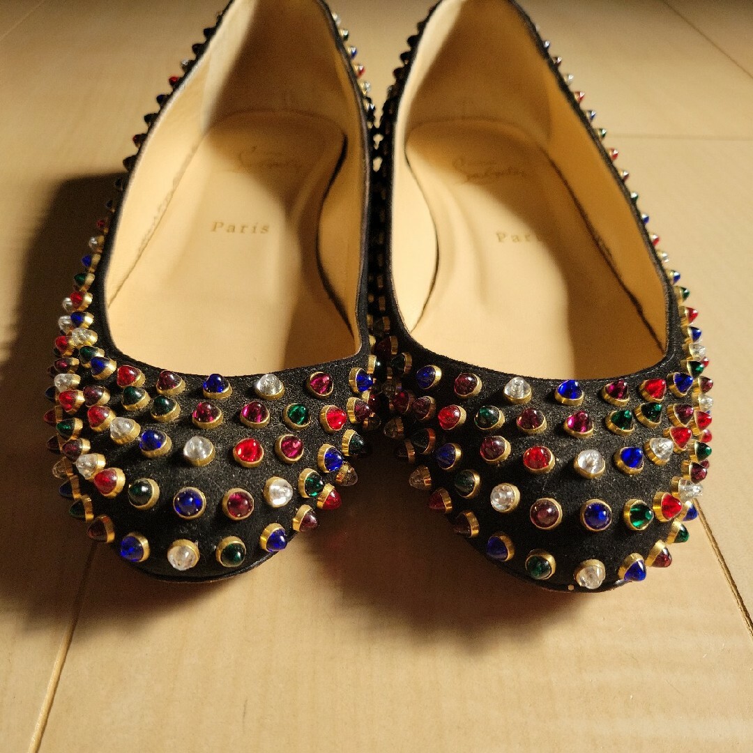 Christian Louboutin - Christian Louboutin☆スタッズフラット ...