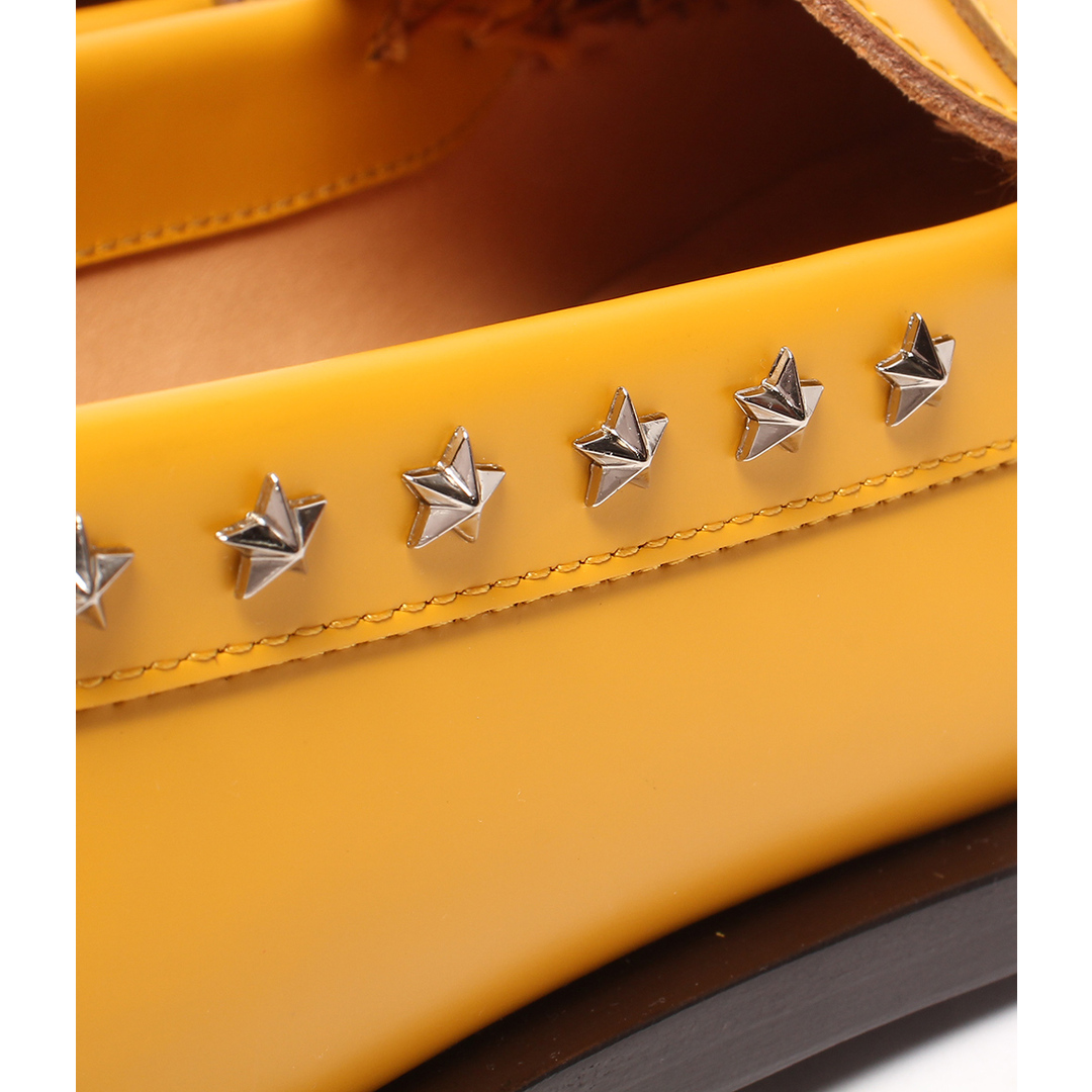 JIMMY CHOO - 美品 ジミーチュウ スタースタッズ レザー ローファー