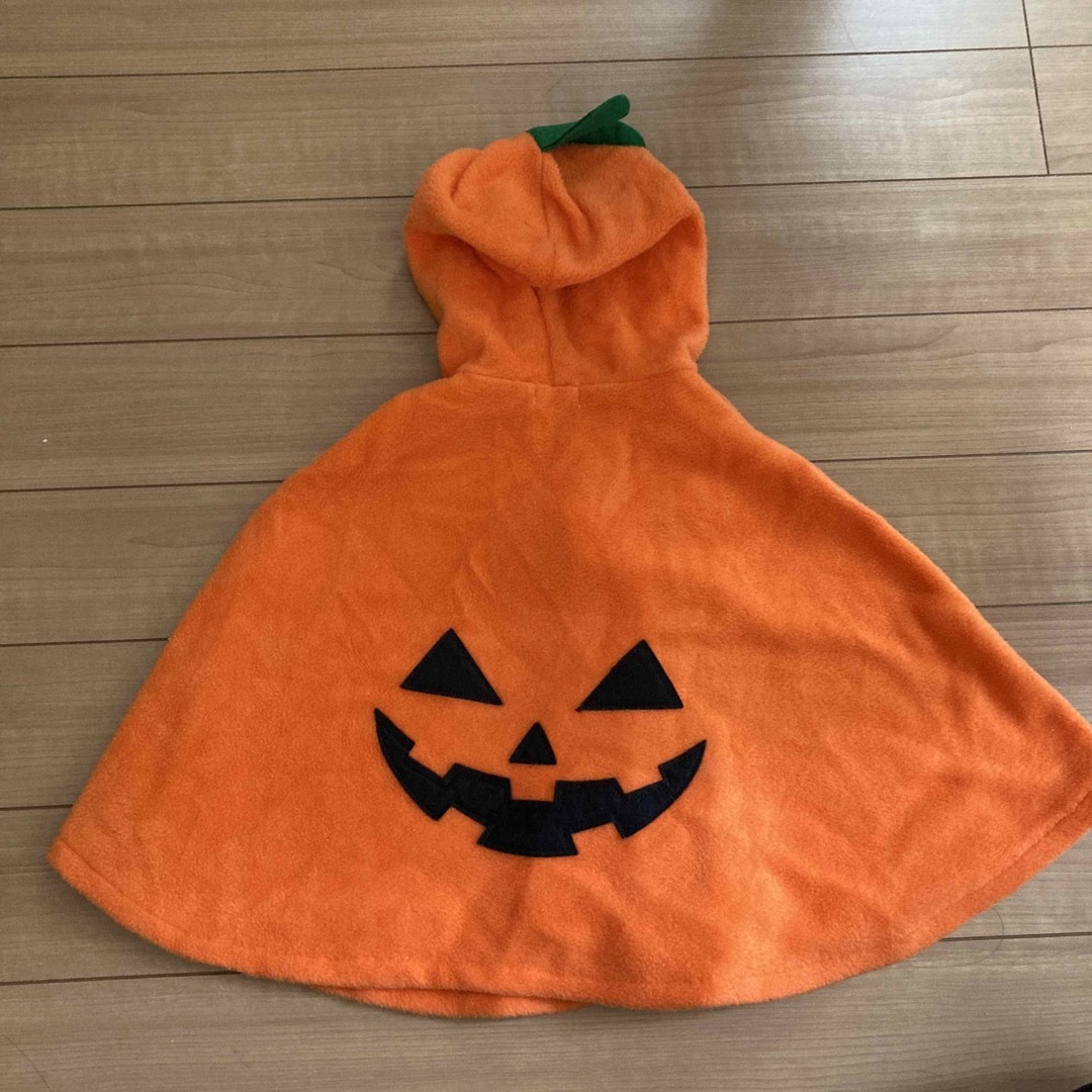 お値下げ中　ハロウィン　かぼちゃ　マント キッズ/ベビー/マタニティのキッズ服男の子用(90cm~)(その他)の商品写真