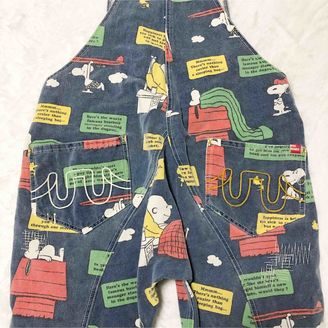 【新品】レア　BOOFOOUOO   サロペット　PEANUTS  スヌーピー