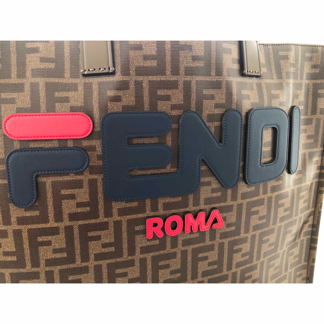 FENDI(フェンディ)の☆限定☆FENDI/FILA/フェンディ/フィラ/ハンドバッグ/ズッカ/トート レディースのバッグ(ハンドバッグ)の商品写真