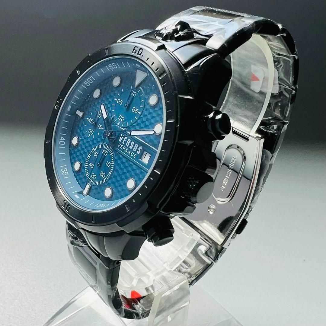 ヴェルサス ヴェルサーチ 腕時計 メンズ クォーツ ガンメタルカラー 新品-