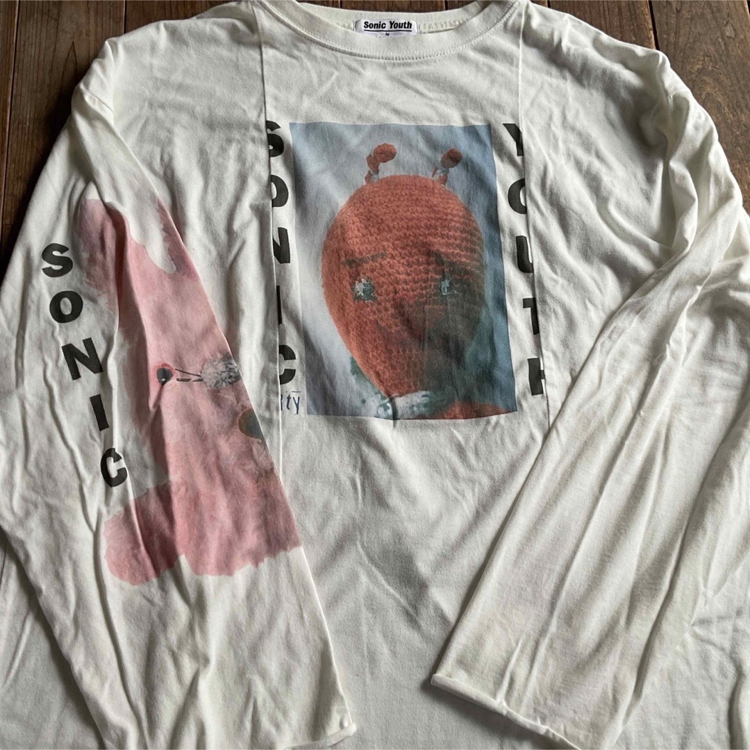 日本店舗 WEYEP SONICYOUTH GOO リメイク長袖Tシャツ